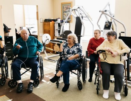 Living Center at Sunny Vista Rehabilitation in Colorado Springs, CO