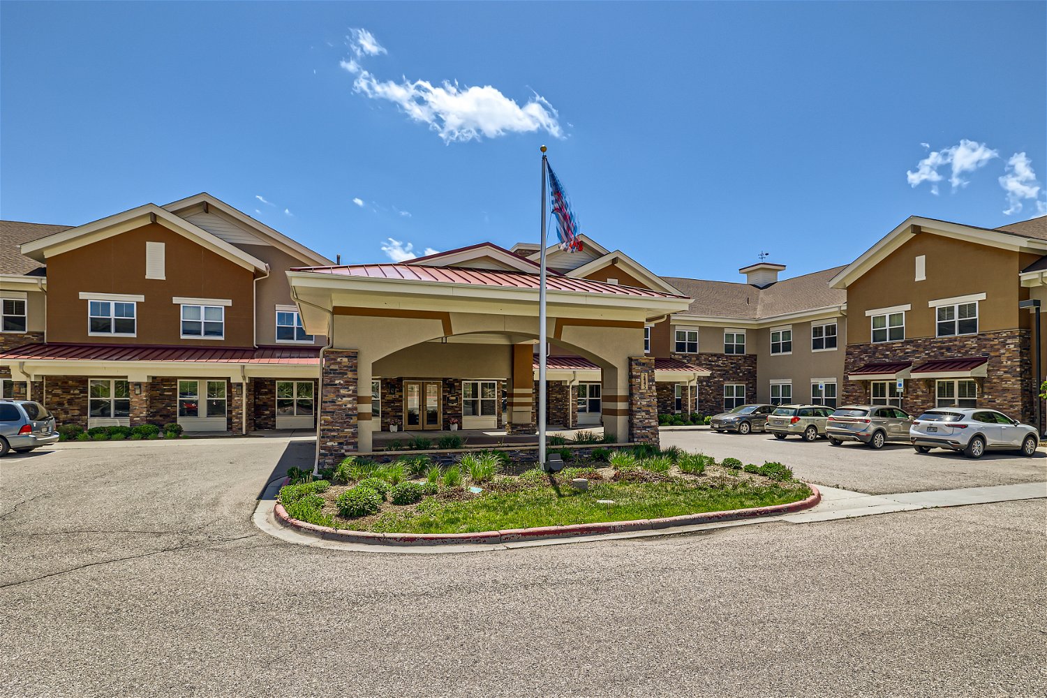 Sunny Vista Senior Living Community in Colorado Springs, CO - 2445 e. cache la poudre st. web quality 004 05 exterior front