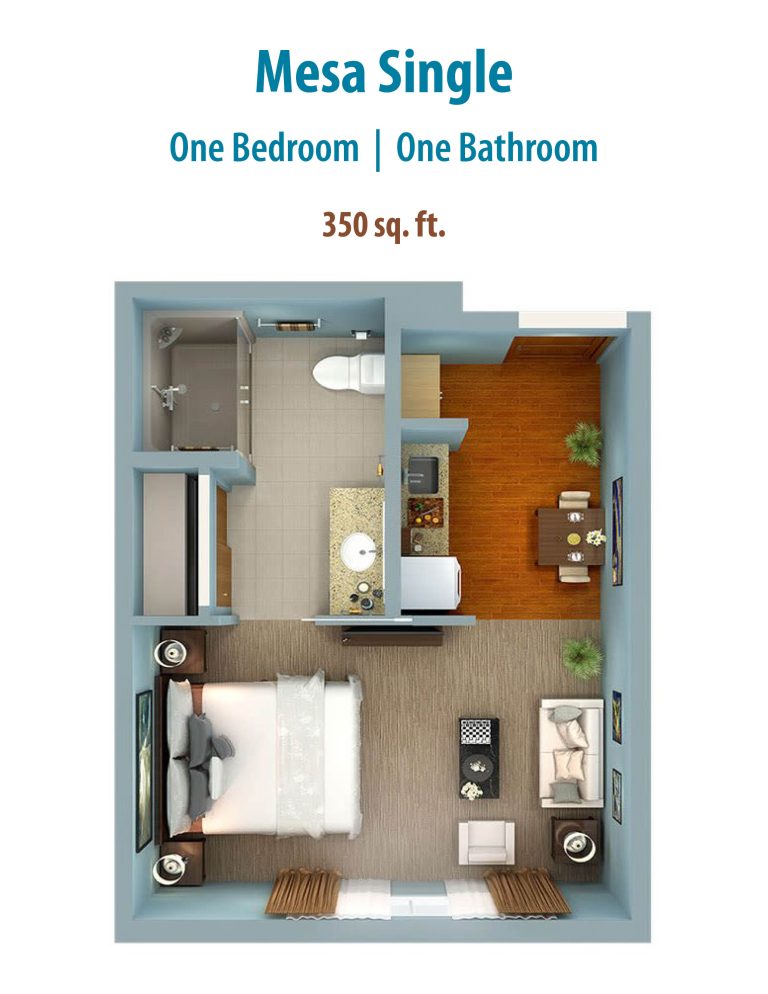Mesa Single Floor Plan