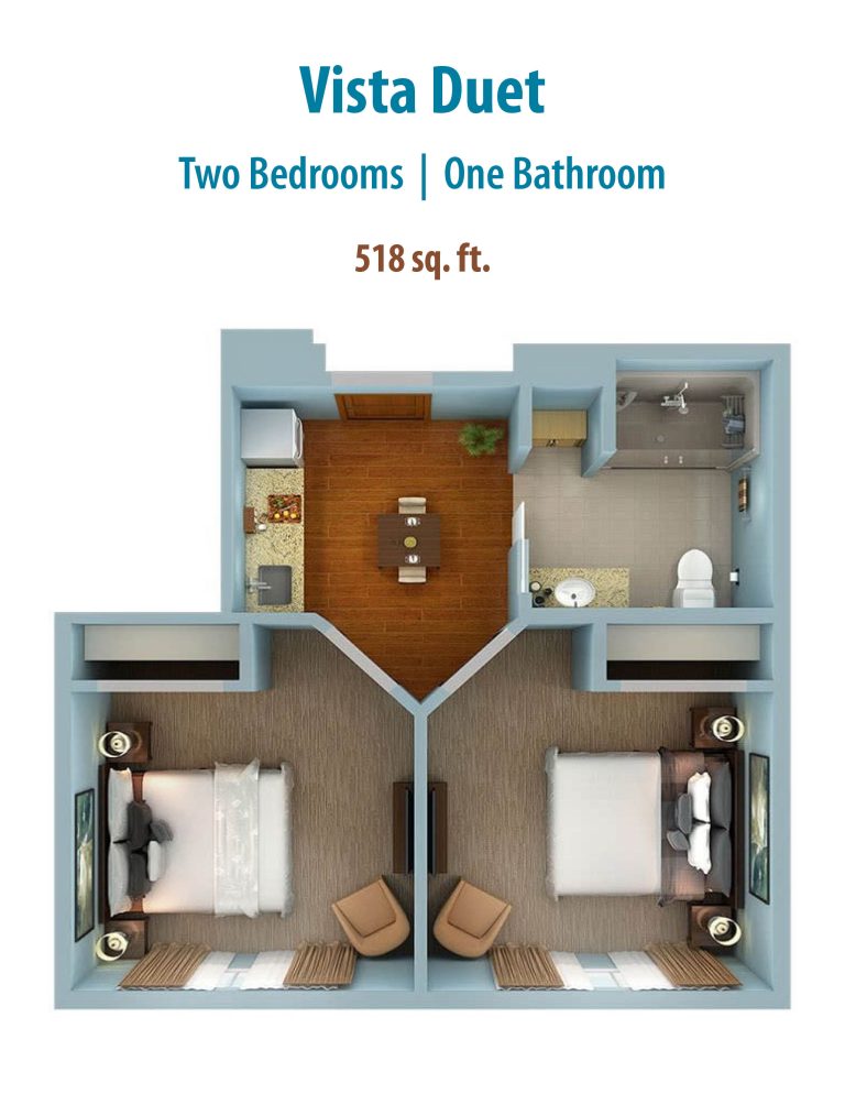 Vista Duet Floor Plan