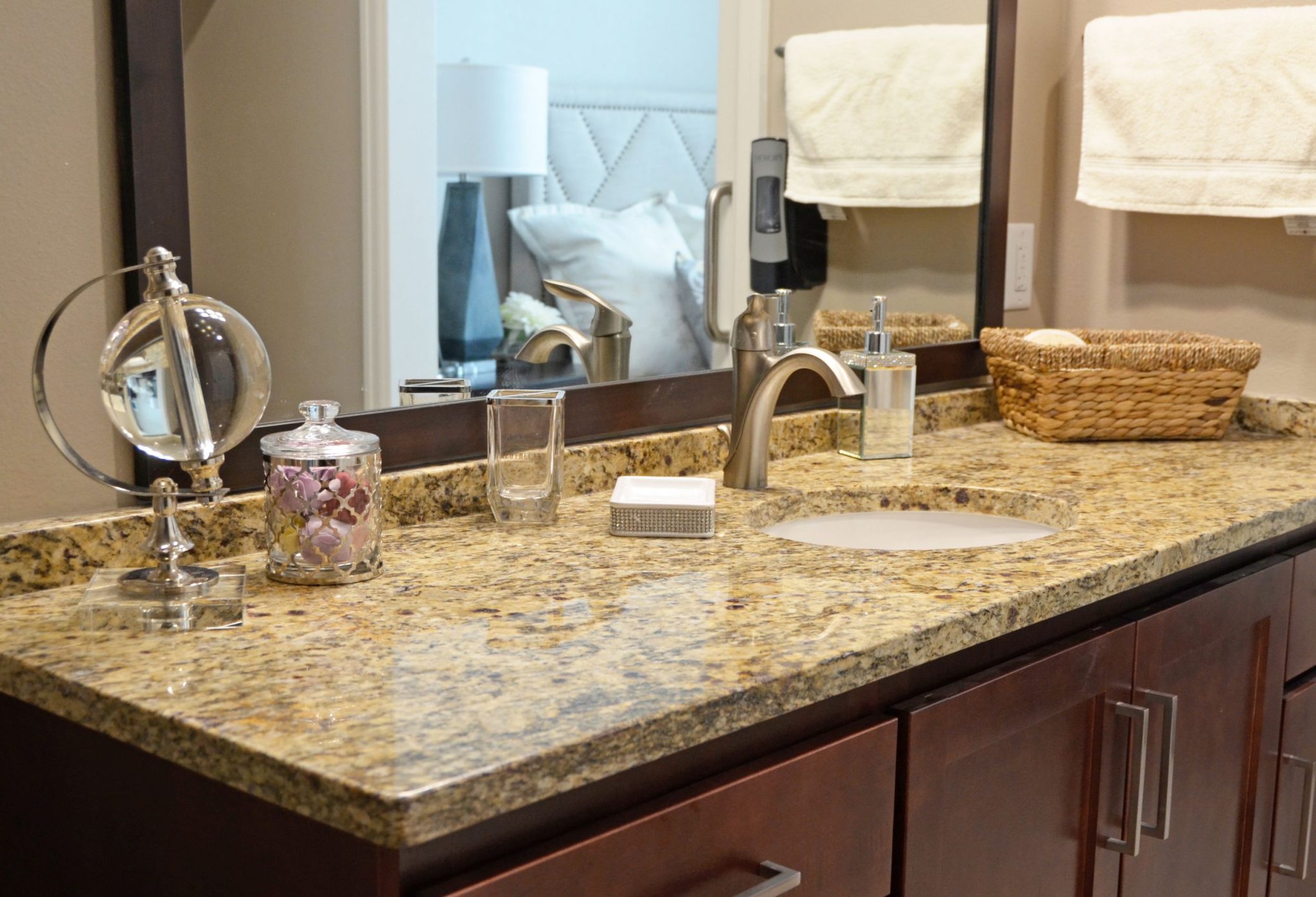 Sunny Vista Senior Living Community in Colorado Springs, CO - sunny vista bathroom landscape