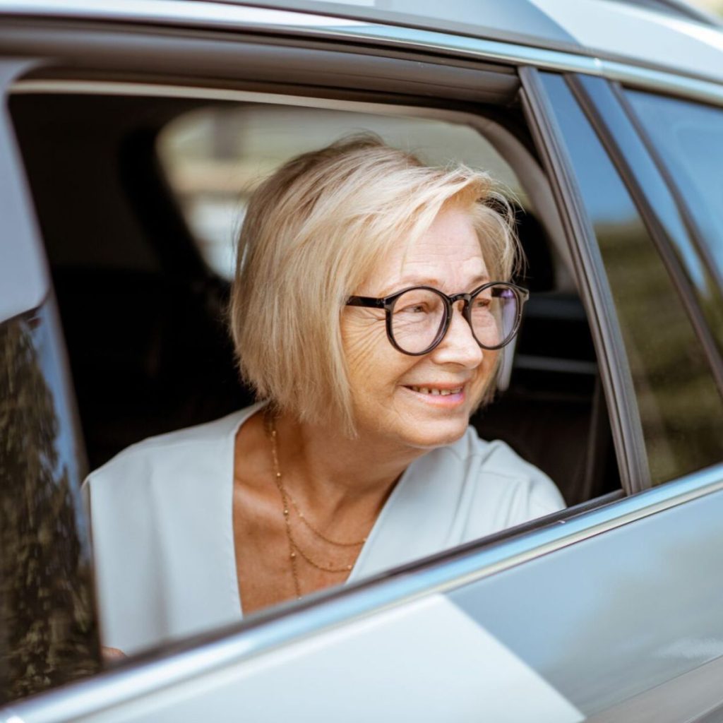 Sunny Vista Senior Living Community in Colorado Springs, CO - retreat at sunny vista resident driving